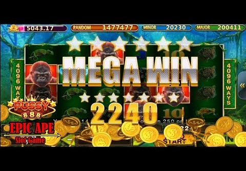 Click HERE! Pussy888 Epic Ape (6X4) Slot Game – MEGA WIN