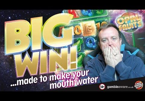 Online Slots – Big win on Opal Fruits !!