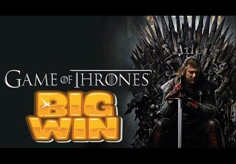 Game of Thrones online slot – RECORD WIN!