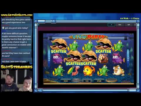 Fish Party slot MEGA win!