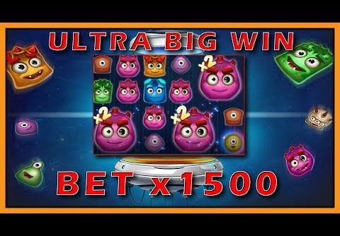 HUGE MEGA WIN! $9000?  Reactoonz win record ! ONLINE CASINO