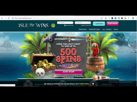 Welcome To Isle Of Wins Slot Win Up To 500 Free Spins On Starburst!