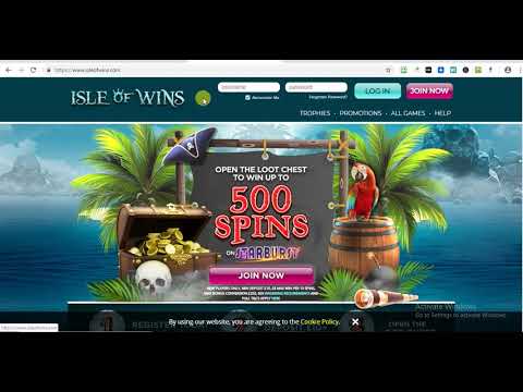 Welcome To Isle Of Wins Slot Win Up To 500 Free Spins On Starburst!