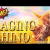 Huge MEGA Win on Raging Rhino
