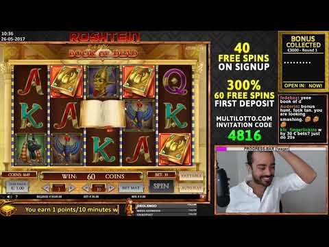 MUST SEE! TOP 5 MASSIVE BOOK OF DEAD SLOT   NICE RECORD WIN 5172X !