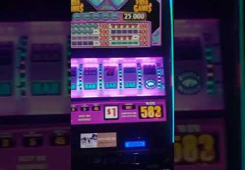 Double Diamond Slot Machine 🎰 $45 bet – BIG WIN!!