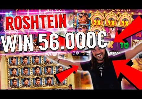 ROSHTEIN Win 56.000€  on Book of Dead slot – Top 5 Biggest Wins of week