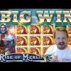 BIG WIN on Rise of Merlin (NEW SLOT)