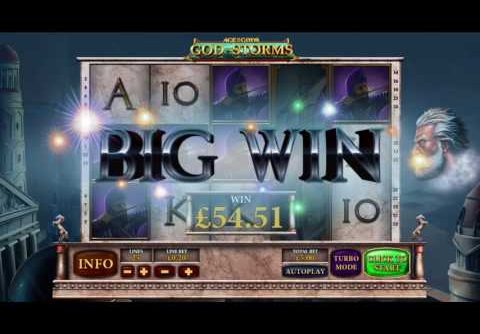 Playtech Age of the Gods God of Storms Slot Review: Big Wins, Jackpots, Bonus Rounds