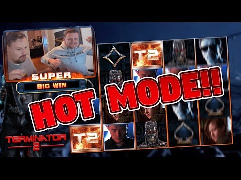 MEGA BIG WIN on Terminator 2 – HOT MODE – Microgaming Slot – From Live Stream