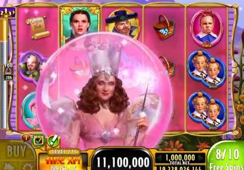 WIZARD OF OZ: MUNCHKINLAND Video Slot Game with a “MEGA WIN” FREE SPIN BONUS