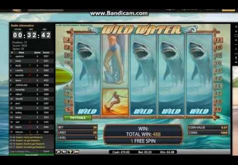 Wild Water Slot Super Mega Big Win