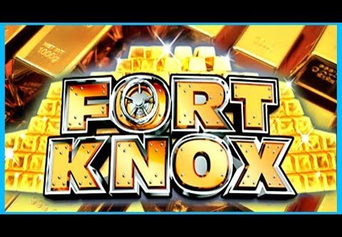 Fort Knox Slot Jackpot Wins on Max Bet!