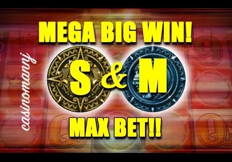 MAX BET! Sun and Moon – MEGA BIG WIN! – Slot Machine Bonus