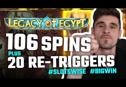 Online Slots – Legacy of Egypt – Record Win
