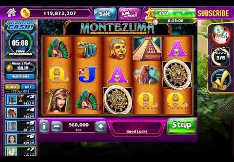 Montezuma WMS Slot BONUSES!!! BIG WIN – Jackpot Party Facebook Casino