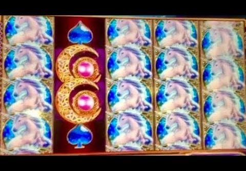 MEGA WIN BONUS!!! MYSTICAL UNICORN SLOT MACHINE!!!