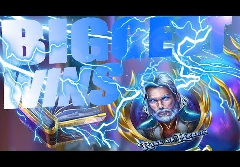 Top 5 biggest wins of Rise of Merlin Slot 2019 Play`n Go