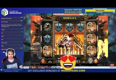 Big Win in Sabaton Slot!