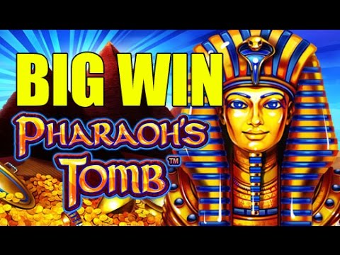ONLINE CASINO Pharaoh’s Tomb Big Win – mega win – (betsize example 2 euro bet) – Epic reactions