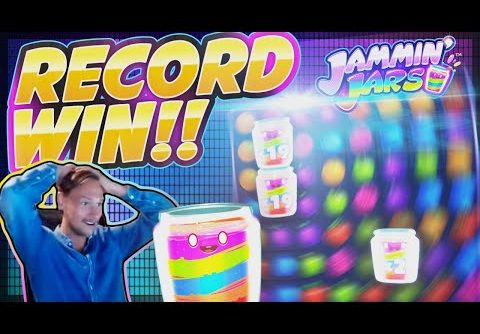 RECORD WIN!! Jammin Jars BIG WIN – MASSIVE WIN on Online Slot from Casinodady