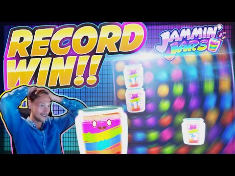 RECORD WIN!! Jammin Jars BIG WIN – MASSIVE WIN on Online Slot from Casinodady