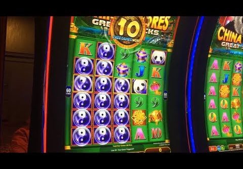 BIG WIN – China Shores Great Stacks Slot Machine Bonus – 350 Spins!