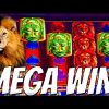 MEGA WIN+PROGRESSIVE!!! LIONS!!! KING OF AFRICA SLOT MACHINE!!!