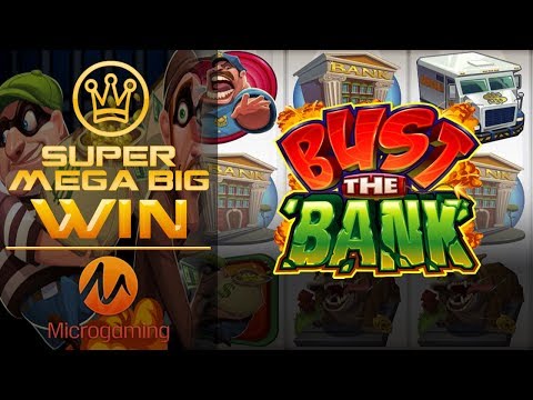 Super Big Win – Bonus in game slot Bust The Bank (Microgaming)