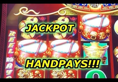 Biggest Jackpot Handpays & Big Wins on Dancing Drums slot machine