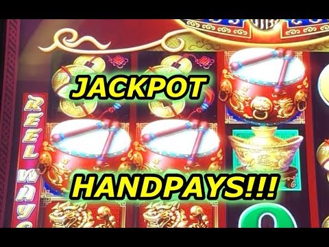 Biggest Jackpot Handpays & Big Wins on Dancing Drums slot machine