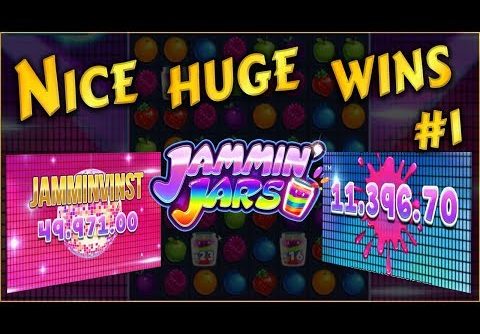 Nice huge wins on Jammin Jars slot #1. Push Gaming