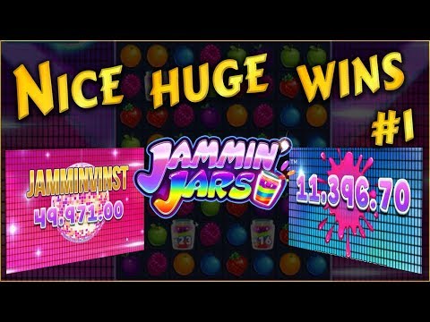 Nice huge wins on Jammin Jars slot #1. Push Gaming