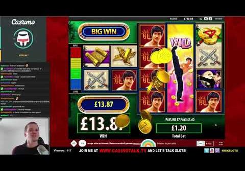 SUPER MEGA WIN On Bruce Lee Slot   1 20 Bet1