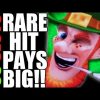 This Is Why We ❤ Aristocrat Slots!!! Rare BIG WIN on WILD LEPRE COINS – LIGHTNING CASH Slot Machine