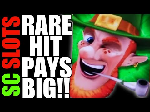 This Is Why We ❤ Aristocrat Slots!!! Rare BIG WIN on WILD LEPRE COINS – LIGHTNING CASH Slot Machine