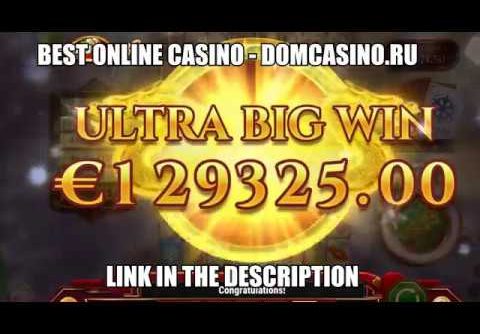 €129,325.00 RECORD WIN!!! Online Slot Game Casino Big win