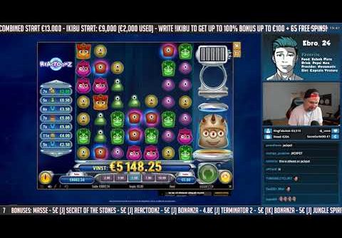1000x ?!?! Reactoonz Big win – Huge Win – Casino Games – Mega Win (Online Casino)