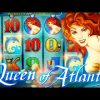 Queen of Atlantis BIG WIN BONUS + LIVE TOP HIT!!!  – 5c Aristocrat Video Slots