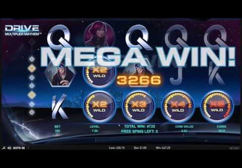 Drive Slot – Super Mega Win – NetEnt