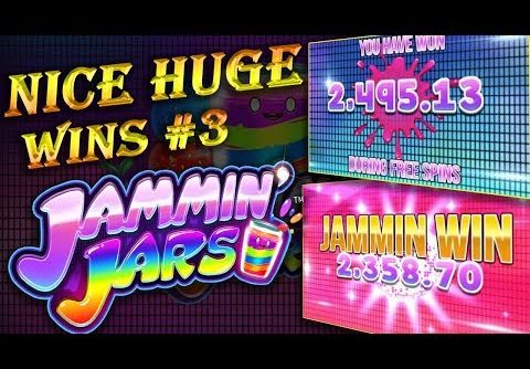 Nice huge wins on Jammin Jars slot #3. Push Gaming