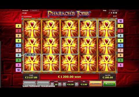 Pharaoh`s Tomb – Super Mega Win  – Jackpot