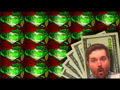 BIGGEST WIN ON YOUTUBE 💎 on FIRE DIAMONDS SLOT MACHINE W/ SDGuy1234