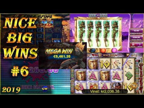 Nice big wins #6 / 2019 | casino streamers, online slots.