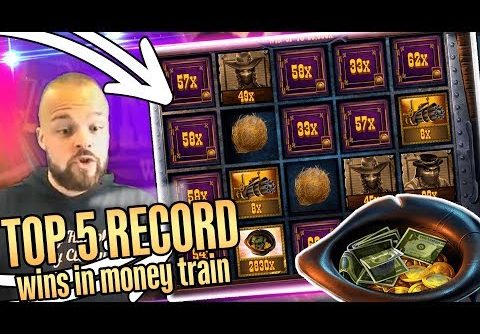 Mega Win in Money Train – top 5 BIG WINS – Record win x2090 on slot