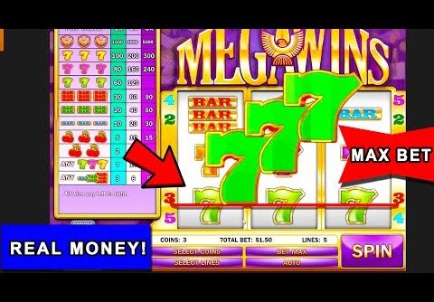 Mega Wins Slot Machine Wins As it Happens!