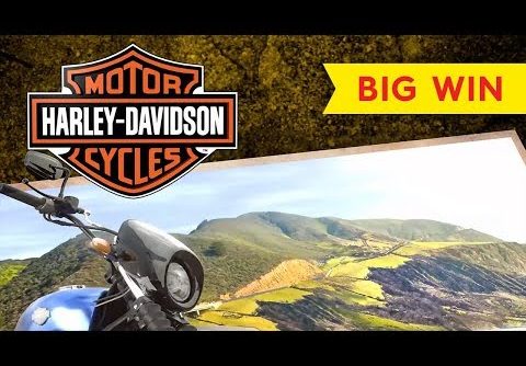 Harley-Davidson Slot – BIG WIN – All Features, AWESOME!