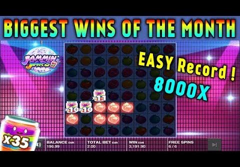 TOP 5 Biggest Wins on Jammin Jars slot! Online Casino! Wins of the July!