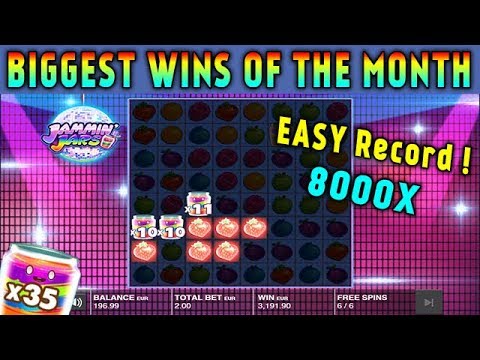 TOP 5 Biggest Wins on Jammin Jars slot! Online Casino! Wins of the July!