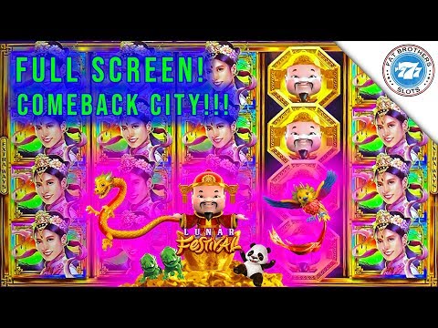 EPIC COMEBACK 🍀 Lunar Festival Gold Stacks 88 Slot FULL SCREEN! Super BIG WIN!